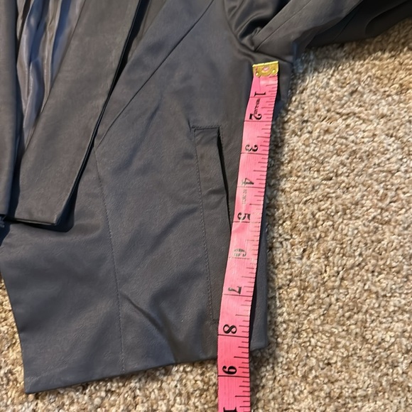 Blanc Nor Cropped Blazer Pewter S - Picture 13 of 13